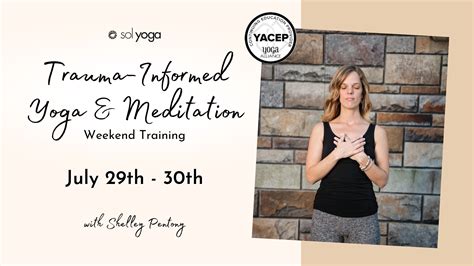 Trauma Informed Yoga And Meditation — Solyoga