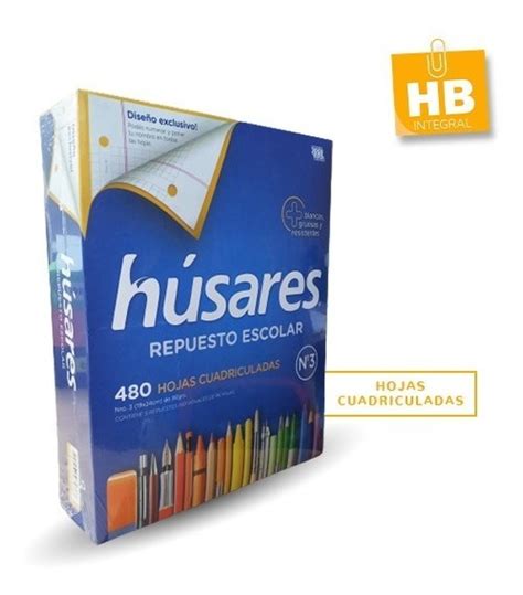 Repuesto Hojas Husares MercadoLibre