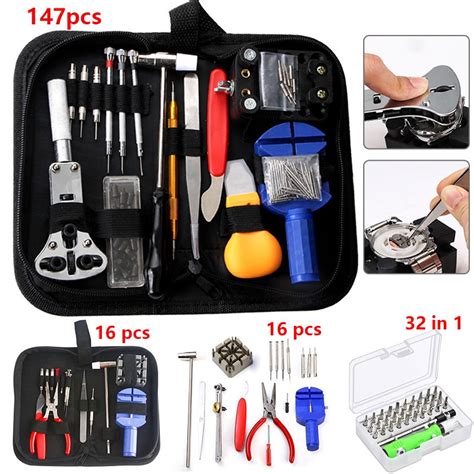 Pcs Watch Repair Tool Kit Clock Watchs Link Pin Dissolving Opener