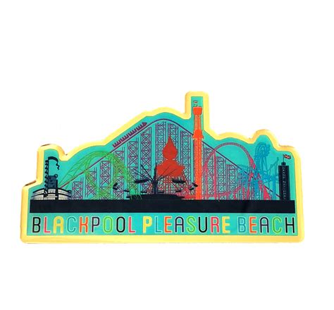 Skyline Magnet Blackpool Pleasure Beach Retail Shop