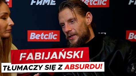 ZROZPACZONY FABIJAŃSKI TŁUMACZY SIĘ ZE SKANDALU W WALCE WIECZORU FAME