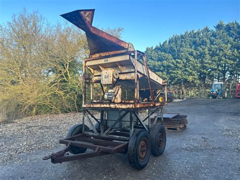 Used Turner Mobile Grain Cleaner For Sale At LBG Machinery Ltd