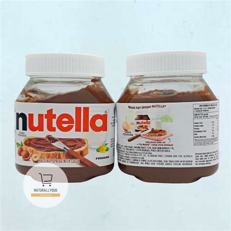 Jual Nutella Hazelnut Kemasan Botol 200Gr Selai Coklat Kacang Shopee