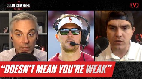 Is Lincoln Riley Smart To Avoid The Sec The Colin Cowherd Podcast Youtube