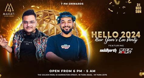 New Years Eve Party Ft Dj Siddharth And Vdj Arijit