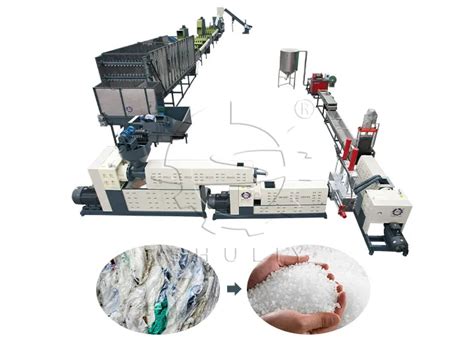 Waste PP PE Plastic Film Recycling Line