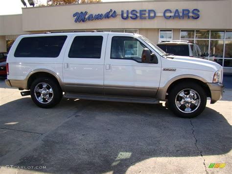 2005 Oxford White Ford Excursion Eddie Bauer 23086836 Car Color Galleries