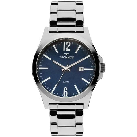 Relogio Masculino Technos Classico Steel Pontofrio