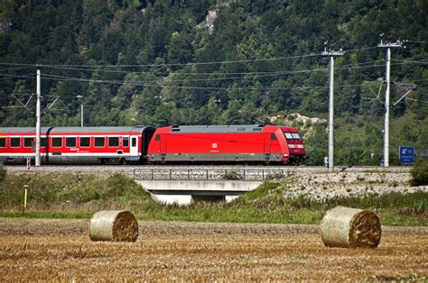 Mit Re Nach N Rnberg Hbf Am Bei Der Einfahrt In Den