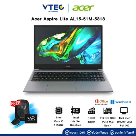 Acer Aspire 3 A315 44p R11p Amd Ryzen 7 5700u 16gb Ddr4 512gb M 2 15 6 Amd Radeon