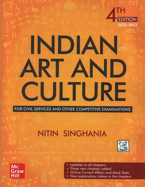 Indian Art And Culture By Nitin Singhania Mc Graw Hill Publication