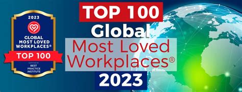 Top 100 Global Most Loved Workplaces® And The Excellence Index