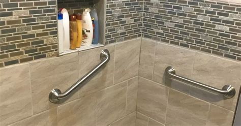 Shower Grab Bar Placement: All You Need To Know - Shower Ideas