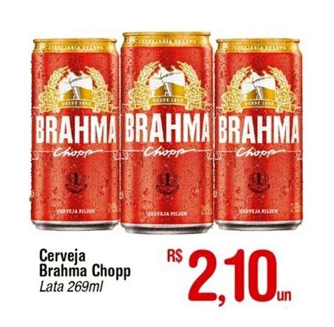 Cerveja Brahma Chopp Lata Ml Oferta Na Fort Atacadista