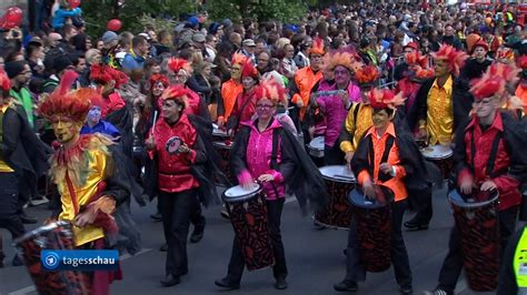 Karneval Der Kulturen Hunderttausende Feiern Kulturelle Vielfalt In