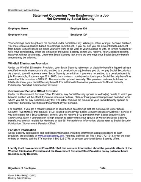 Form Ssa 45 Fill Out Printable PDF Forms Online