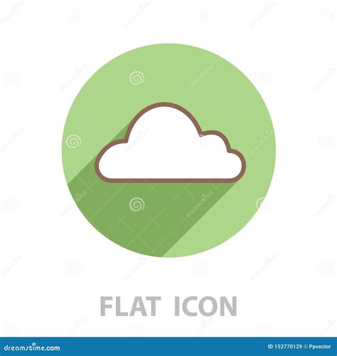 Icono De La Nube Ilustraci N Del Vector Stock De Ilustraci N