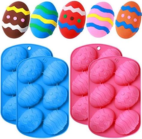 Wilton Easter Egg Shaped Silicone Treat Mold Home And Kitchen