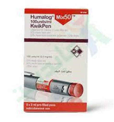 Humalog Mix Kwikpen Iu Ml Packaging Type Box At Rs Box