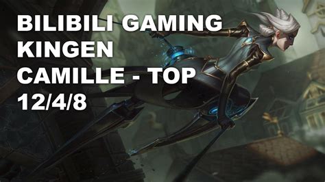 Bilibili Gaming Kingen Top Camille Vs Aatrox KR Challenger Patch 10 8