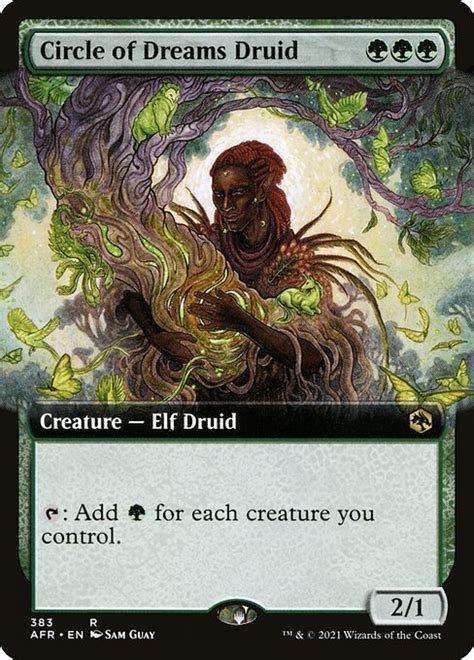 Circle of Dreams Druid - Adventures in the Forgotten Realms - MTG Print