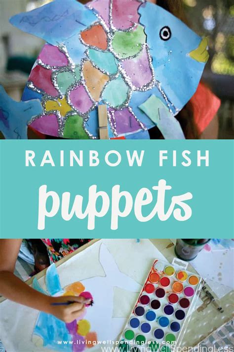 Rainbow Fish Puppets | Living Well Spending Less®