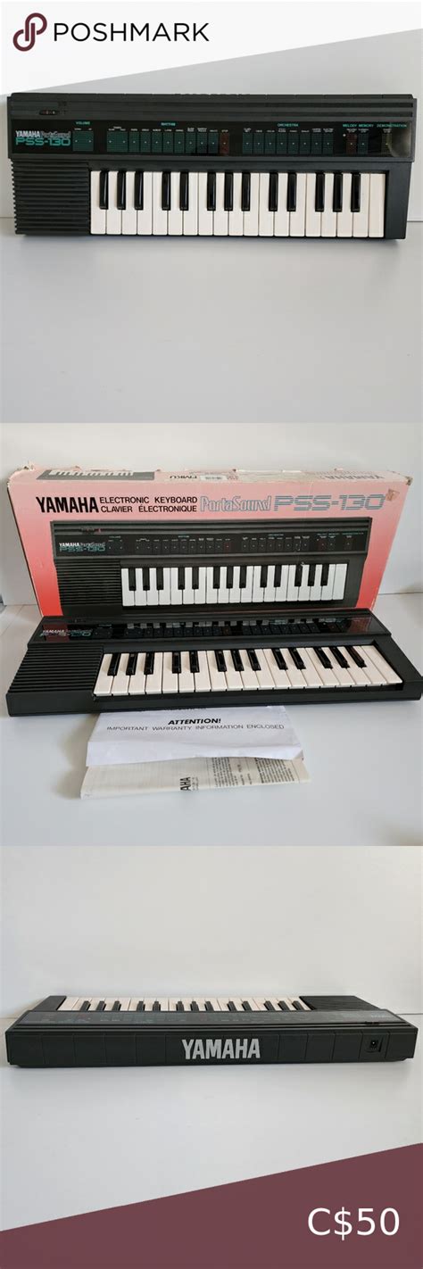 Yamaha Portasound Pss 130 Battery Powered Electronic Keyboard Clothes Design Fashion Tips Style