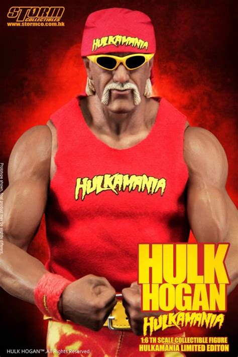 Hulk Hogan Hulkamania 1:12 Scale Figure I Wwe | Storm Collectibles