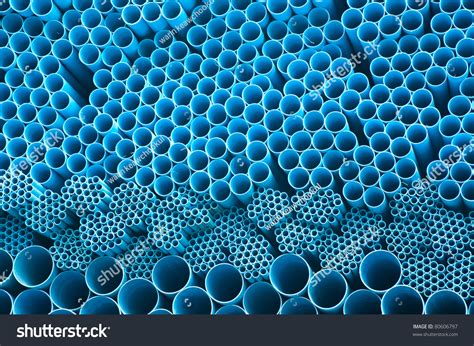 Blue Pvc Pipe Stock Illustration 80606797 - Shutterstock