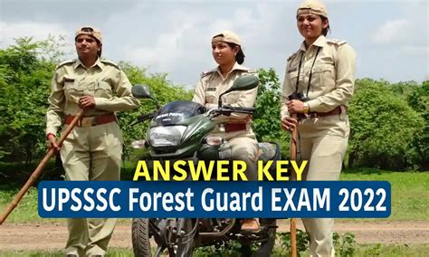 Upsssc Forest Guard Answer Key 2022 उत्तरप्रदेश वन रक्षक एवं वन्य जीव