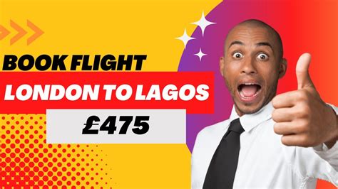 Flights From London UK To Lagos Nigeria At Cheapest Price 2022 23