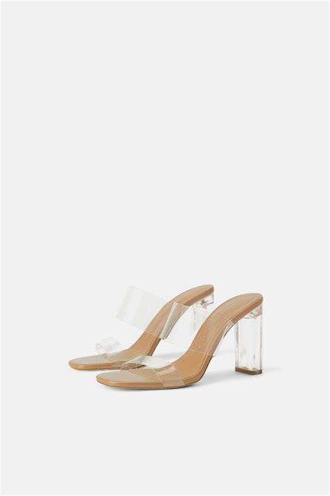 Zara Vinyl Heels