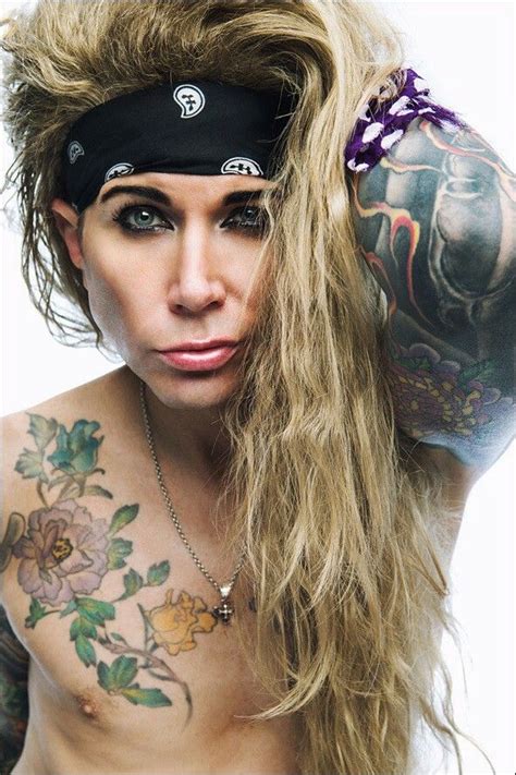 Lexxi Foxx Heavy Metal Girl 80s Men Hair Steel Panther