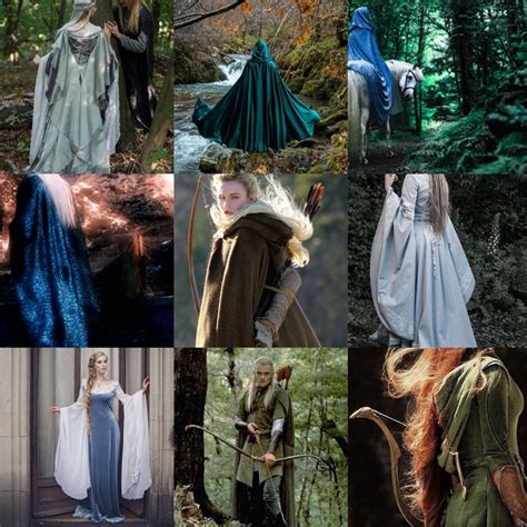 Tolkien Fan Blog + Other Junk — Tolkien Elves Clothing Headcannons