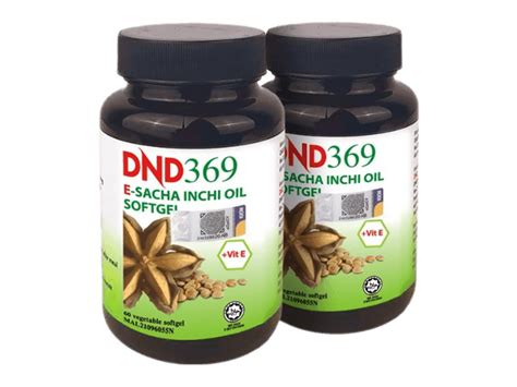 DND 369 E SACHA INCHI OIL Original Dr Noordin Darus