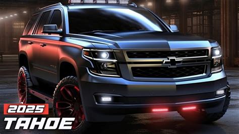 The Future Of SUVs Is Here Discover The 2025 Chevy Tahoe Redesign