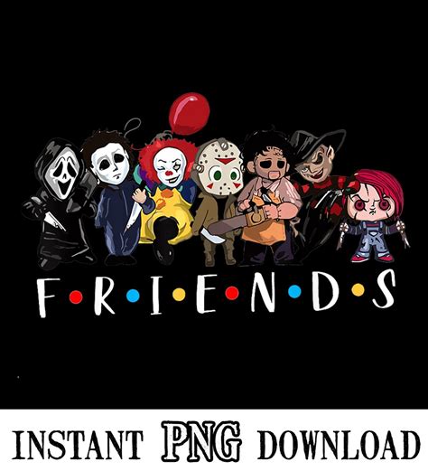 Halloween Killers Horror Movie Horror Characters Friends Down Etsy