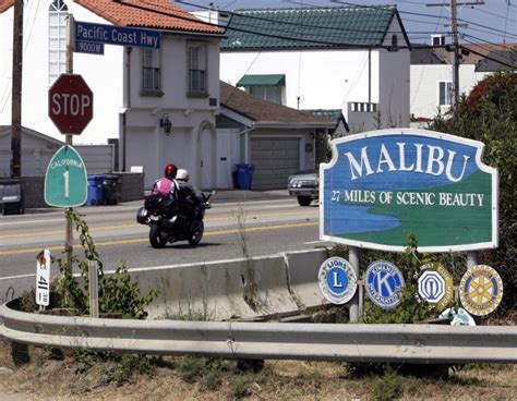 Pacific Coast Highway Closed After Large Water Main Breaks In Malibu