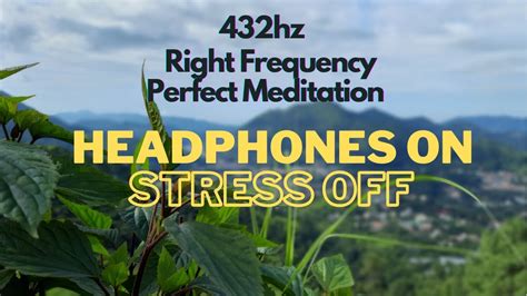 432Hz - Healing | Meditation Music | Calming Music | Stress Relief ...