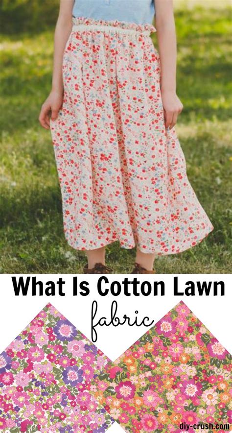 What Is Cotton Lawn Fabric And What To Sew With it - DIY Crush