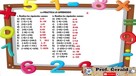 1 6 PRACTICA LO APRENDIDO 7º GRADO UNIDAD 2 YouTube