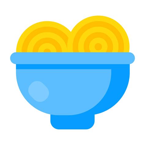 A yummy icon of pasta bowl 20083173 Vector Art at Vecteezy