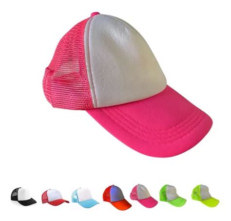 Visera Gorra Trucker X1 Sublimar Cotillon Carioca Fluo MercadoLibre