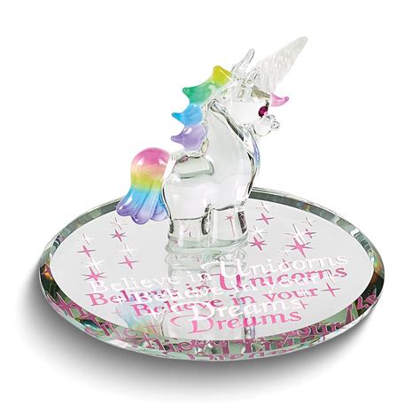 Glass Baron Dreams Unicorn Handcrafted Glass Figurine Nubo Watches