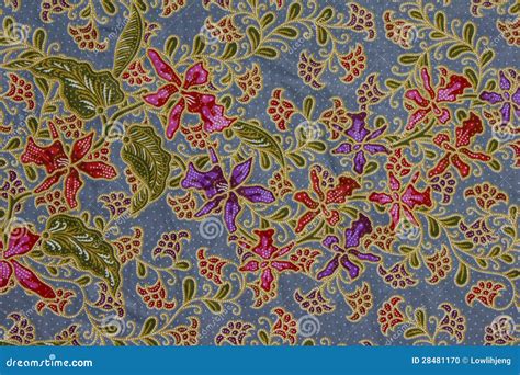 Batik Pattern Indonesia Stock Photo Image 28481170