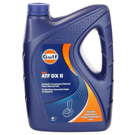 Compressor Oil Gulf ATF DX II Grade Transmission Fluid Unit Pack