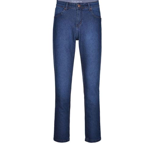 Calça Jeans Vilejack Comfort Reta Masculina Azul Netshoes