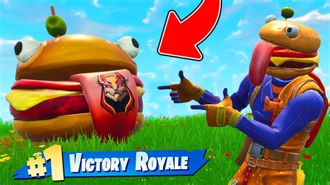 The Durr Burger Challenge In Fortnite Battle Royale Youtube