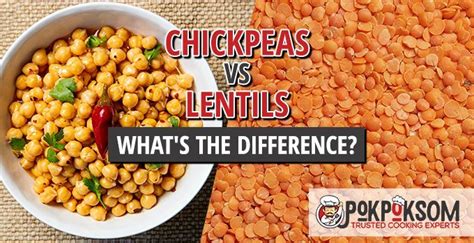 Chickpeas Vs Lentils Whats The Difference