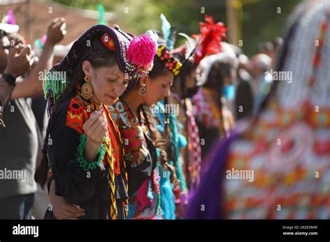 Bamburet Kpk Pakistan Kalash Women Dancing At The Chilam